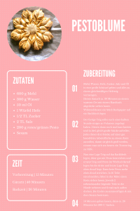 Pestoblume Rezept