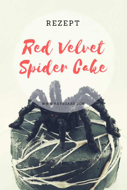 Red Velvet Spider Cake