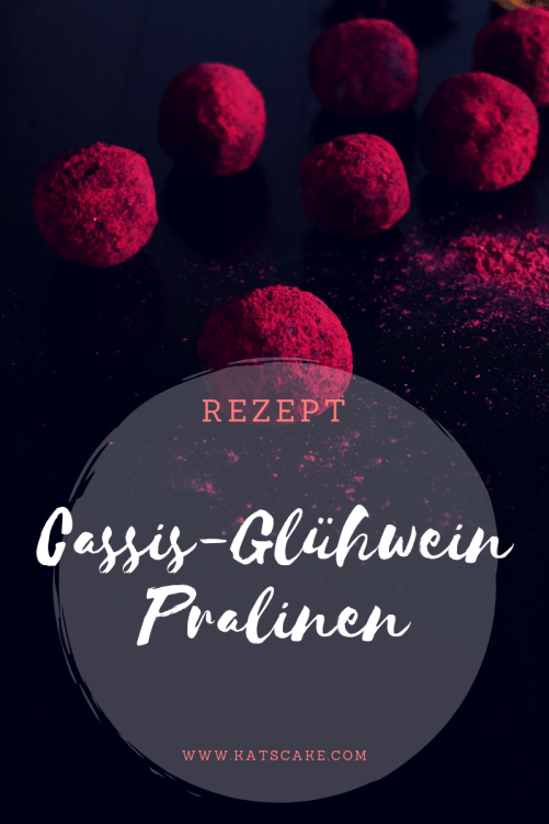 Cassis Glühwein Pralinen