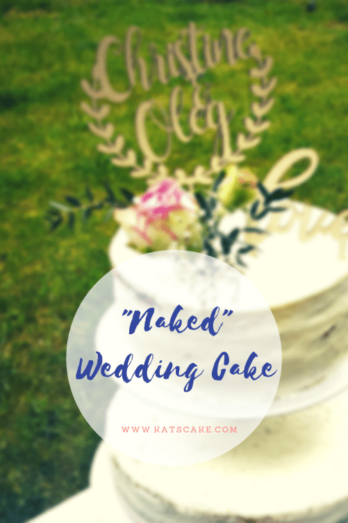 Naked Wedding Cake